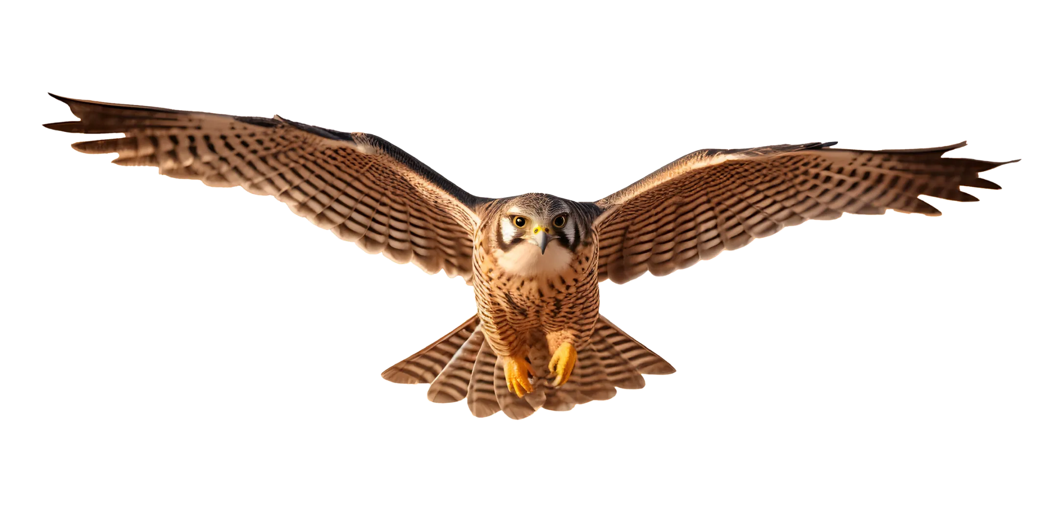 Falke im Flug